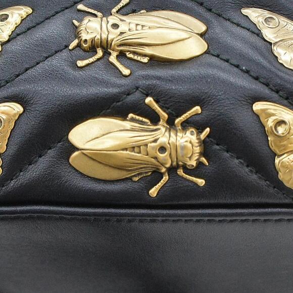 GUCCI GG Marmont Butterfly Leather Backpack - Picture 6 of 7